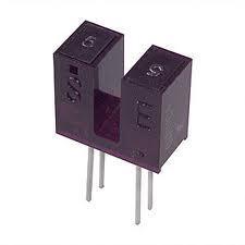 Proves de funcionament dels fotointerruptors Els fotointerruptors consten d un emissor d infrarrojos i un fototransistor separats per una obertura on s insertarà un element mecánic