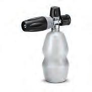 0 Contenedor gris sólo para recambio 1L Depósito de detergente de 1 litro para la lanza de espuma Kit montaje boquilla de espuma Kit de montaje