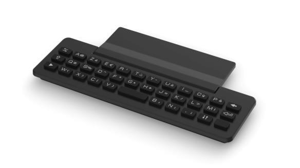 1.11 Teclado 1.11.1 Teclado alfabético magnético (8078s, 8068s, 8058s, 8028s Premium DeskPhone) Su terminal incluye un teclado alfabético magnético.