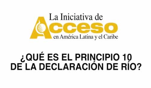 Asimismo, CEPAL, PNUMA y el Gobierno de Panamá están organizando un Taller regional el 26 de octubre, destinado a difundir el proceso hacia un acuerdo regional sobre los derechos de acceso en materia