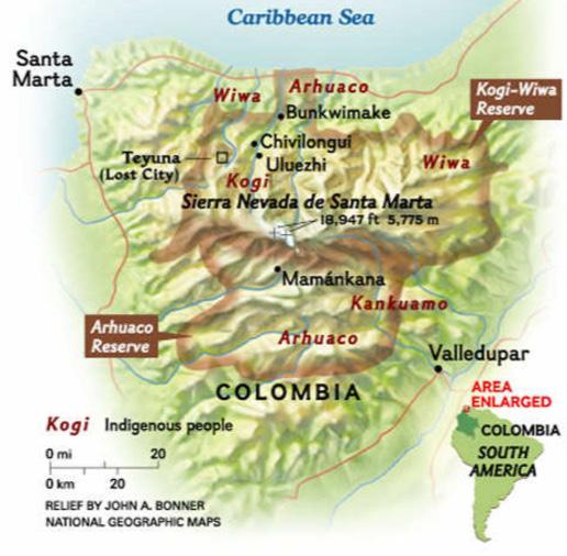 Su población está conformada por la etnia indígena Arhuaca en su gran mayoría y campesinos.