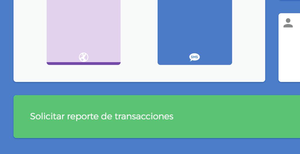 Diseñado y desarrollado en guatemala por @Ubiquolabs 25 Reporte de transacciones Descargue un reporte personalizado de sus