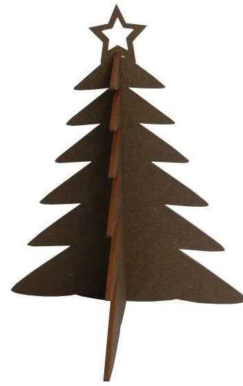 Pino navideño de madera grande COD: *CORNAV023 Hermoso pino de navidad, confeccionado en madera utilizando técnica láser, incluye grabado de la empresa en láser.
