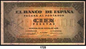 100 pesetas. (Ed. D33a). 20 de mayo. Serie F. EBC. Est.