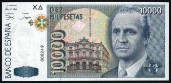 Compuesto por las 50 pesetas de 1905; 25, 50 y 100 pesetas de 1906; las