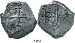 Potosí. M. 8 reales. (Cal. 898). 27,08 g. Doble fecha y doble ensayador.
