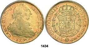 1434 1792. Santiago. DA. 8 escudos. (Cal. 151) (Cal.Onza 1156). 26,95 g. Golpecitos.