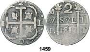 1459 1817. Caracas. 2 reales. (Kr. 13.2). 4,54 g.
