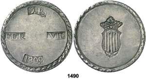 .. 125, 1491 1822. Zacatecas. RG. 8 reales. (Cal. 700). 26,97 g. Buen ejemplar.