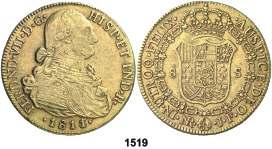 000, 1519 1811/0. Santa Fe de Nuevo Reino. JF. 8 escudos. (Cal. 96) (Cal.