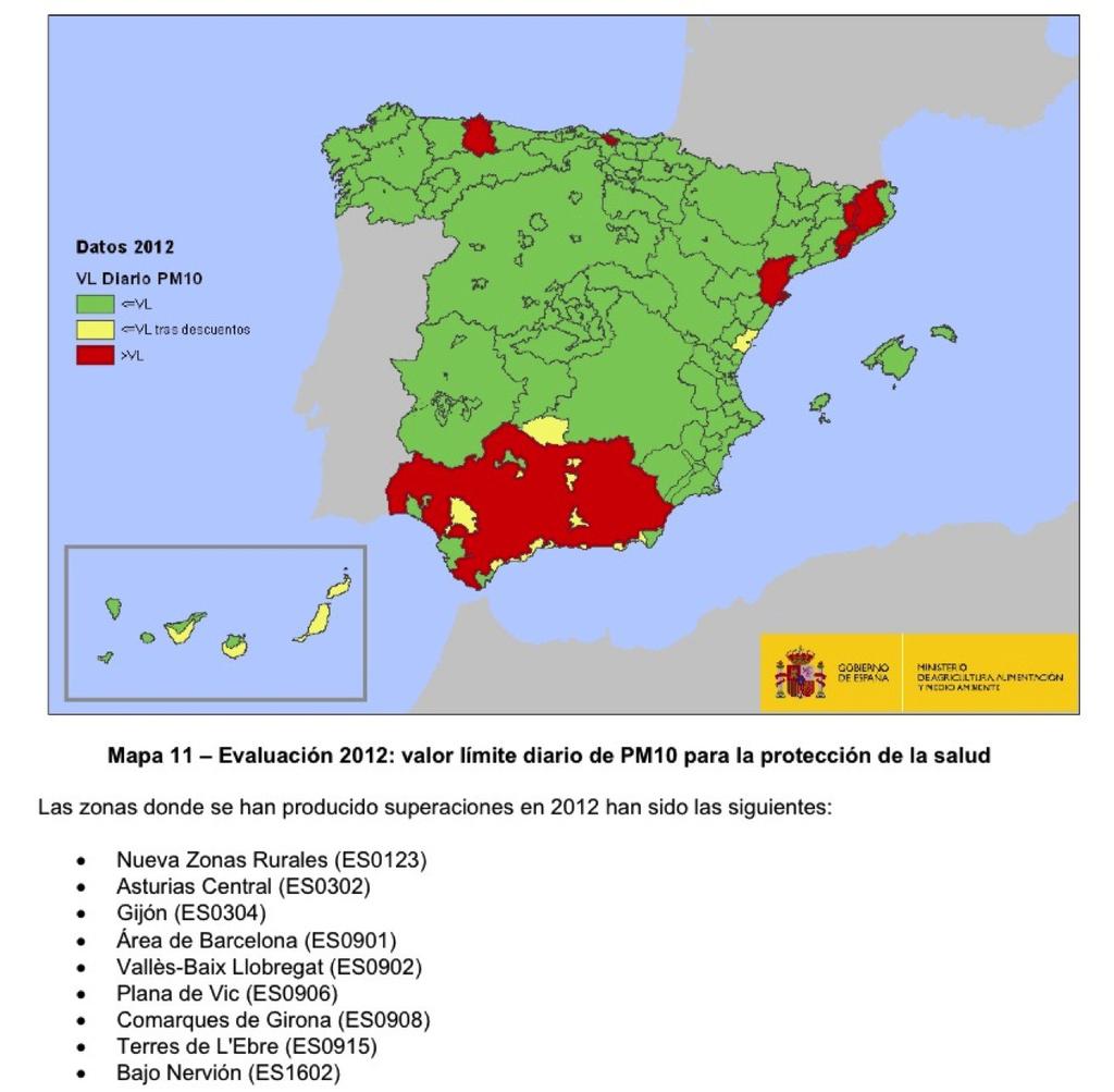 Introducción: Superaciones PM10 en Andalucía En la Comunidad Autónoma de Andalucía, las mayores concentraciones de PM10 ocurren históricamente en verano, debido a la entrada de masas de aire