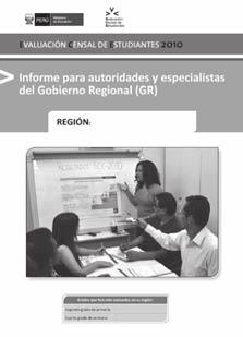 Gestión Educativa Local (UGEL) Informe para