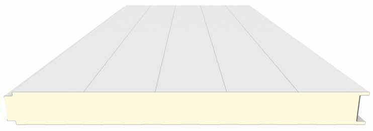 Los paneles MASTER-FRIGO son paneles prefabricados en línea de producción en continuo, y están compuestos por dos láminas de acero galvanizado y prepintado, unidas por un núcleo de espuma rígida