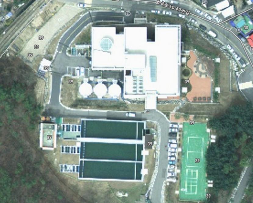 Comparación de Área Acueducto de Uijeongbu Área de SSENG 13.5m X 2.44 = 32.