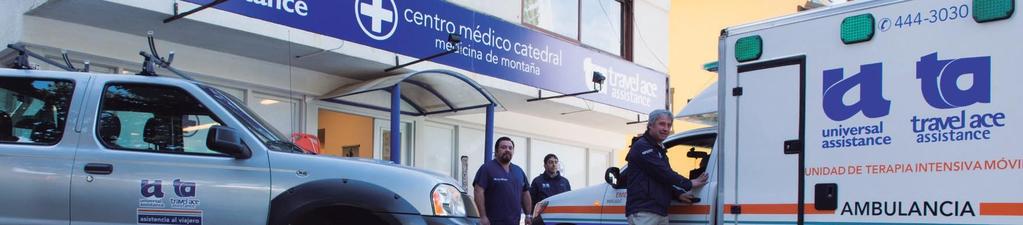 OPERATIVO SAN CARLOS DE BARILOCHE 2018 / 2019 CENTRO MÉDICO CATEDRAL Somos la única empresa que cuenta con un Centro Médico en la base del Cerro Catedral que nos permite atender de forma rápida y