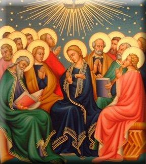 María en Pentecostés María en Pentecostés La obra y la acción de María no acaba en el Calvario.
