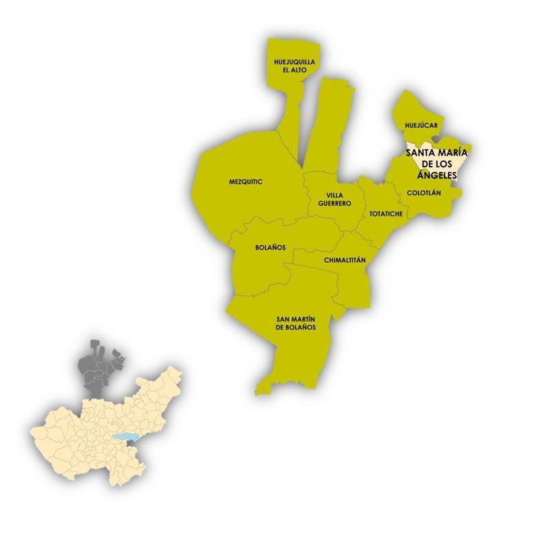 Página 4 Toponimia Esta región estuvo habitada por tribus Caxcanas. Su conquista fue obra de Pedro Dávalos Montiel, hacia los años 1564-1565.