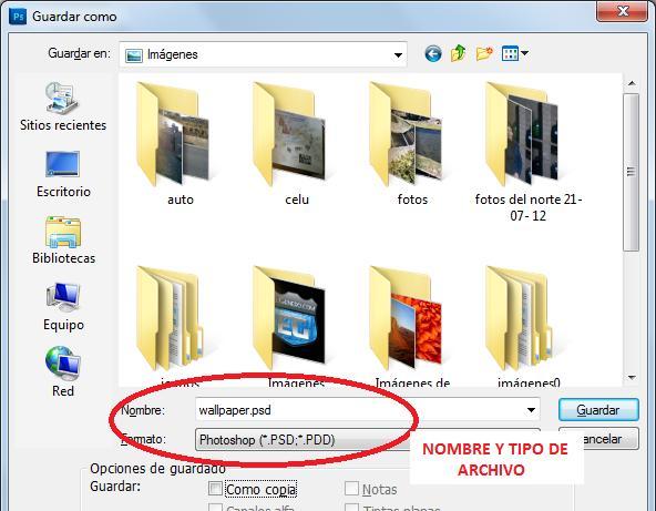 La opción Abrir muestra la típica ventana para buscar un archivo a cargar.