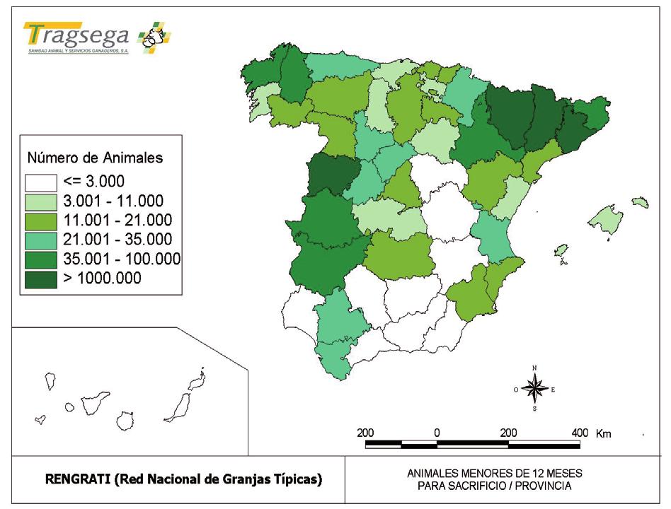 1. Introducción Castilla y León: Mapa 1.1.1. Localización de los lotes de cebo analizados en el Boletín Características generales de la granja: La granja ceba aproximadamente 3.
