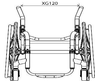 respaldo: XG100 Respaldo ergonómico 105,44-5 -3 0 +3 +5 A) Altura vertical (Min 250 ): (Max -7/+7º) ERGO B/REST B) Inclinación posterior: B A Opciones ergonómicas laterales XG110 Respaldo Taper In