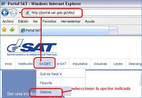 Guía rápida para el envío del formulario 0901 a la SAT (http://portal.sat.gob.gt/sitio/index.