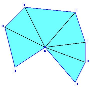 7 x 6 A = = 1 cm Perimetroa bider apotema zati bi da poligono erregular baten azalera.