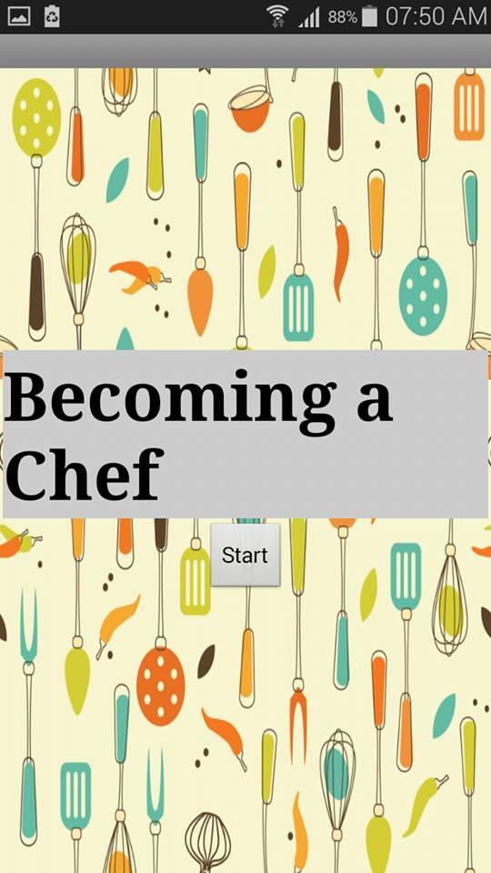 1. Introducción Bienvenido al manual de usuario de Becoming a chef en este documento se describirán las características y funciones para poder utilizar la aplicación Becoming a Chef.