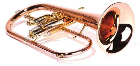 Trompeta flugelhorn ESPECIFICACIONES Afinación: Bb 440 Hz Bombas de