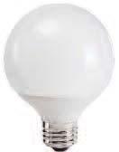 Energy Saver Decoratives Watts Watts Bulb (K) Base Number Footnotes Description Code Type Qty. (In.) (In.) (Hrs.