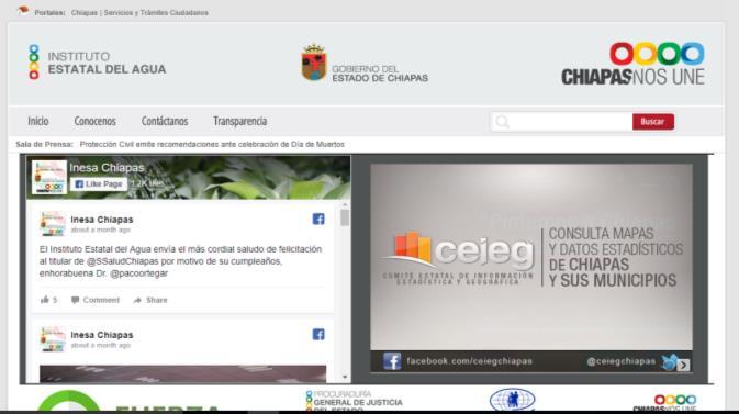 Colocación del Banner del sitio web del CEIEG Antecedente: En mayo del año en curso, la mayor parte de las dependencias tenía insertado el banner del CEIEG en sus portales digitales, actualmente 11