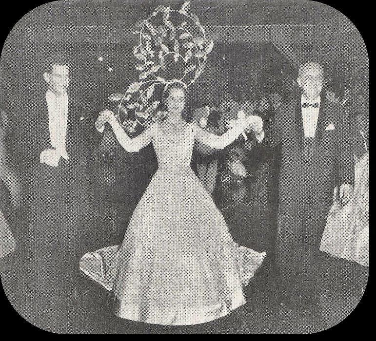 Cátala Vicéns) Reina del Café 1958 Coronación: sábado,