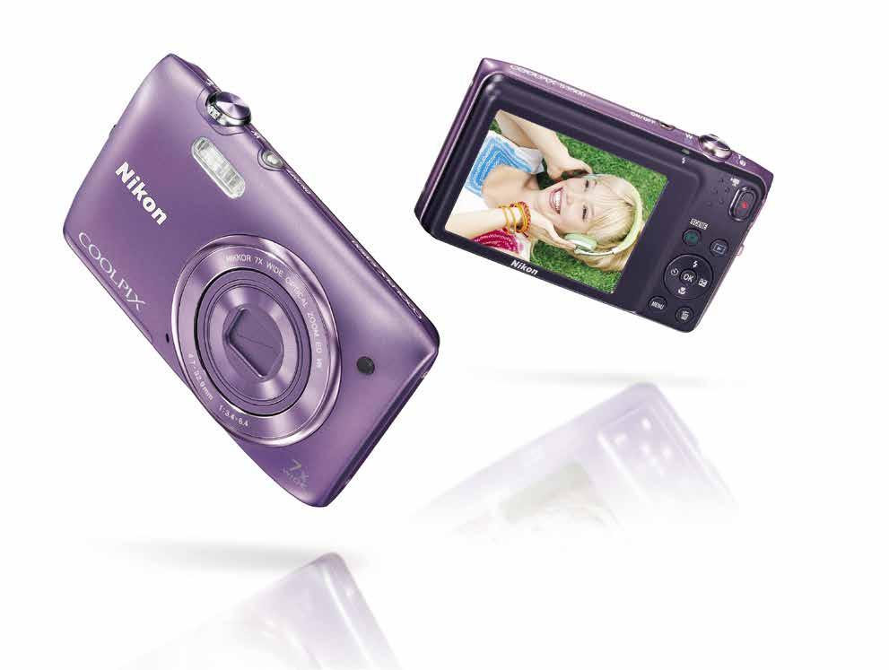 Diseñada para impresionar 6x Púrpura Fotografíe sus recuerdos con un estilo sencillo y distintivo 6x 6,7 cm (2,7") Púrpura Rosa con motivos decorativos Púrpura con motivos decorativos con sensor de