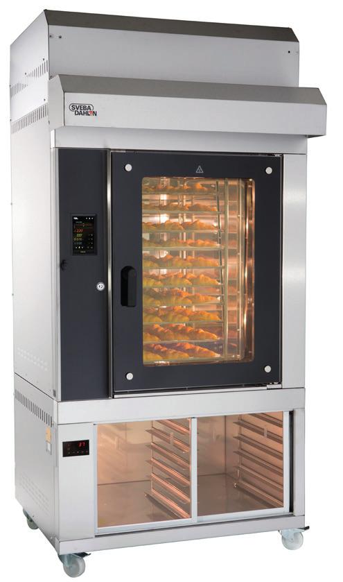 KG W M /H D AGUA, L/H Unidad de condensación 8 8 0 l S00 es el horno más pequeño de la S-Serie pero incluye todas las funciones necesarias en una panadería.