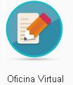 En el menú vertical horizontal haga clic en la opción Estudiantes 14. Haga clic en el icono Oficina Virtual.