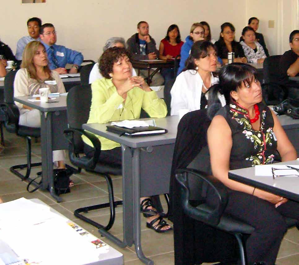 Seminario-Taller de Formación y Capacitación para Directivos y Responsables de Plazas Comunitarias en San José, California Del 5 al 7 de julio de 2009 se realizó un Seminario-Taller de Formación en