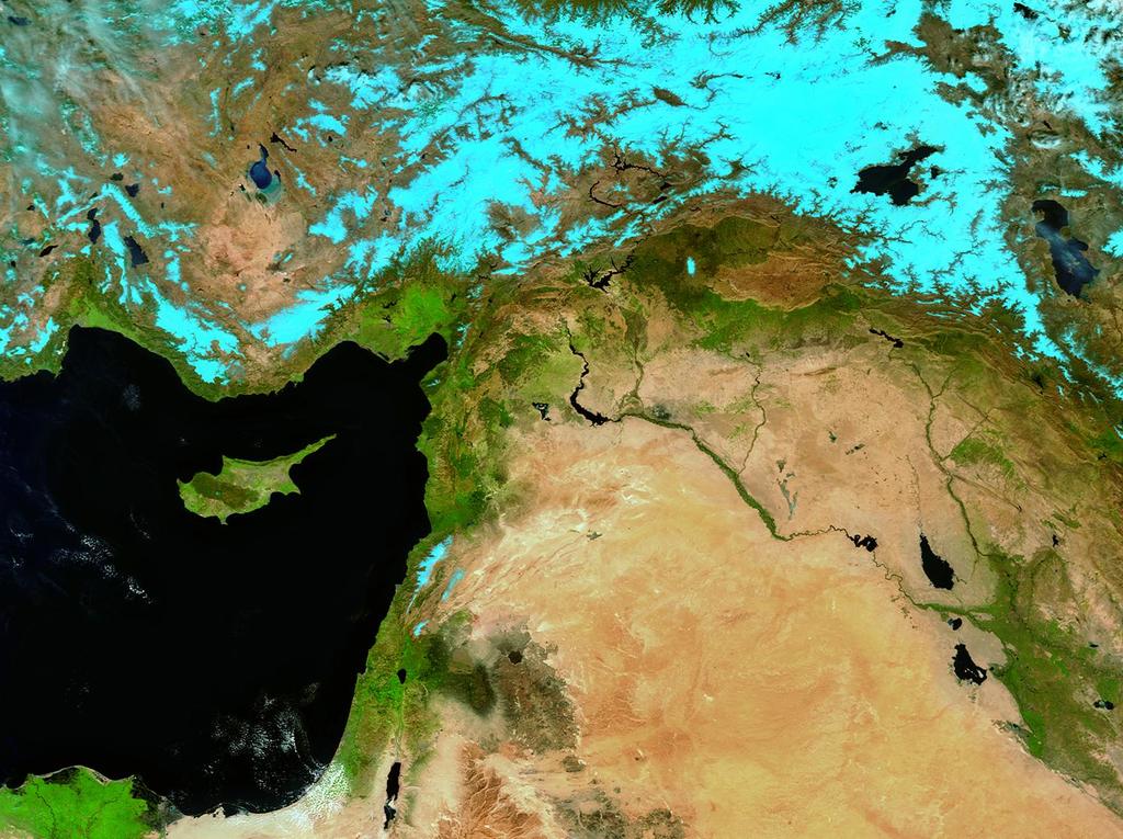 Levante Norte Turquia : Anatolia oriental y central Siria : Eufrates medio