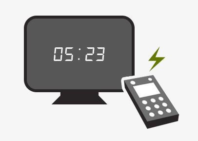 Software Clock Ofrezca a sus clientes la opción de consultar la hora actual en el televisor siempre que lo necesiten.