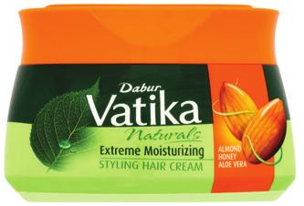 para ayudar a combatir la caspa en el cabello todos los días. Presentaciones 140ml Crema para el cabello Vatika Naturals volumen y grosor.