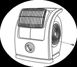 No sumerjas el ventilador en agua ni en ningún otro líquido. 4. Para almacenar, es recomendable que guardes el ventilador en su empaque original. Limpieza de filtros 1.