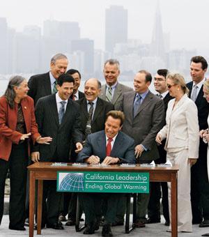Climate Action Reserve AB32. Ley de Soluciones para el Calentamiento Global en California o Se aprobó en agosto del 2006, estableciendo reducciones hasta el 2020.