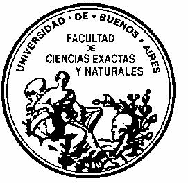 Facultad de Ciencias Exactas y Naturales Universidad de Buenos