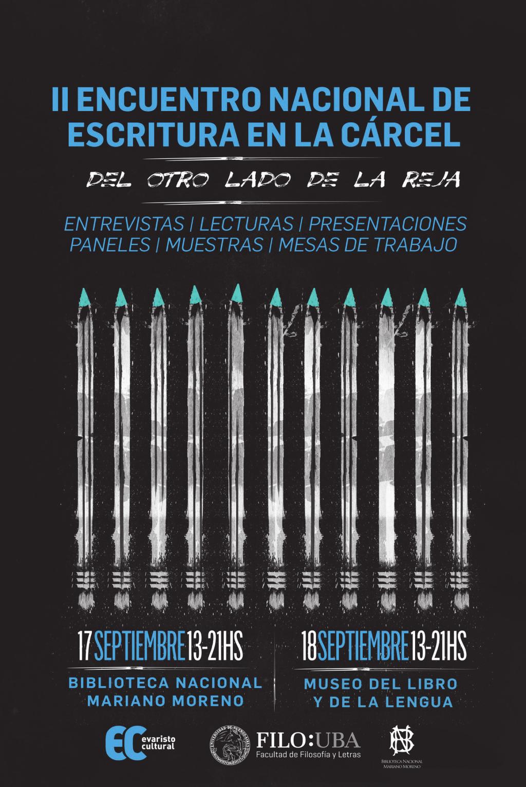 Documento 3 Cartel de la Facultad de Filosofía y Letras y de la Biblioteca Nacional de Buenos Aires
