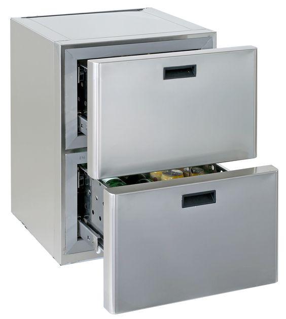 -Construido en acero inoxidable AISI 304 -Opción de caja de hielo interno o evaporador oculto para armarios frigoríficos -Excelente aislamiento: mínimo 50 mm para los frigoríficos y 80 mm en