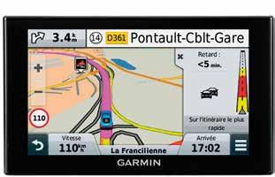 GPS Telefonía 1. Sistema de navegación Garmin 40 LM SE Simplifica y optimiza cada trayecto!