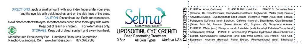 Eye Cream (Crema para el contorno de los ojos).