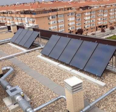 Calidades 07.ENERGÍA SOLAR Instalación de paneles solares en cubierta.