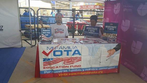 Mi Familia Vota Education Fund is a national organization working to unite the Latinx community and its allies to ensure social and economic justice through increased civic participation Mi Familia