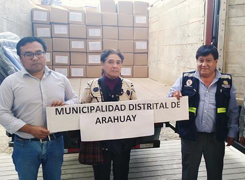 Estado en acción Plan Multisectorial ante Heladas y Friaje 2018 Lima: entregan ayuda en distrito de Arahuay para combatir bajas temperaturas La Oficina Regional de Defensa Civil del gobierno regional