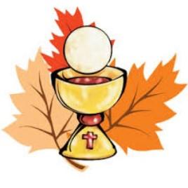 Join us for our bilingual Mass on THANKSGIVING Thursday, November 22nd at 9am (we will not have our 7:30am Mass) Join us as we gather together as a community to give thanks to God for all our