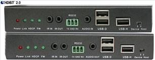 HDBaseT - Soporta 4K60 4:4:4 a 40m o 1080p a 70m - Ancho de banda 18Gb - Transmite HDMI+IR Bidir+RS232.